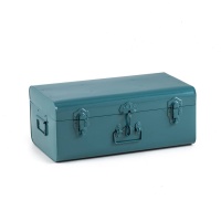 Сундук-чемодан Из металла Masa единый размер зеленый LA REDOUTE INTERIEURS  фото, kupilegko.ru